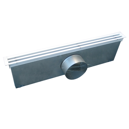 Fixed blades linear diffuser.